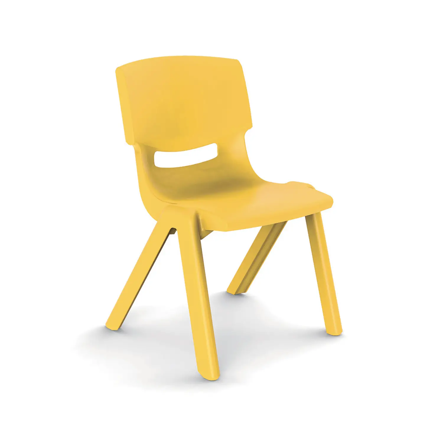 Sedia per Bambini Nido e Scuola Infanzia ErgoCam Baby - Misura 1 - Giallo - Conforme CAM - Sedie in plastica