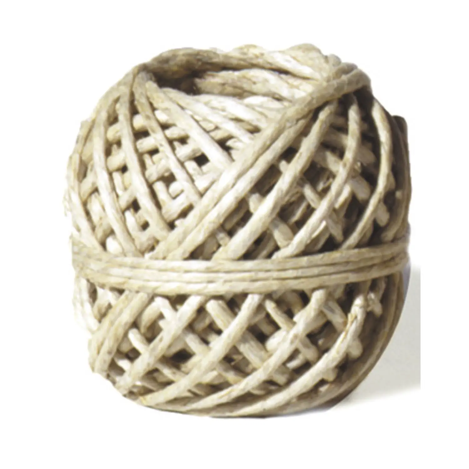 Spago in Canapa Naturale – Gomitolo 80 gr, Spessore 2,5 mm - Rafia, nastri e cordoncini