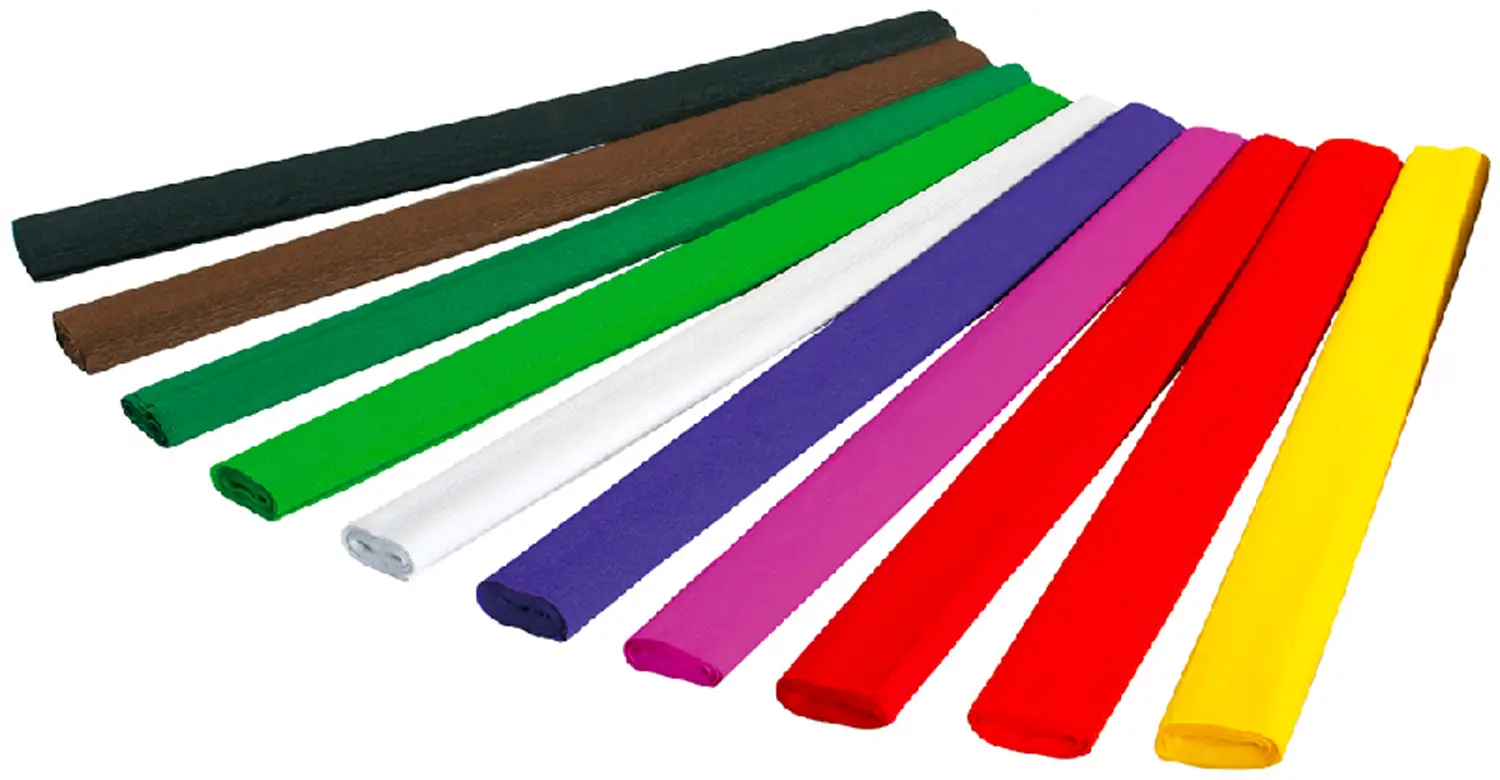 CARTA CRESPA PREMIUM LEGGERA - ASSORTIMENTO 50 ROTOLI - Carta e cartoncino