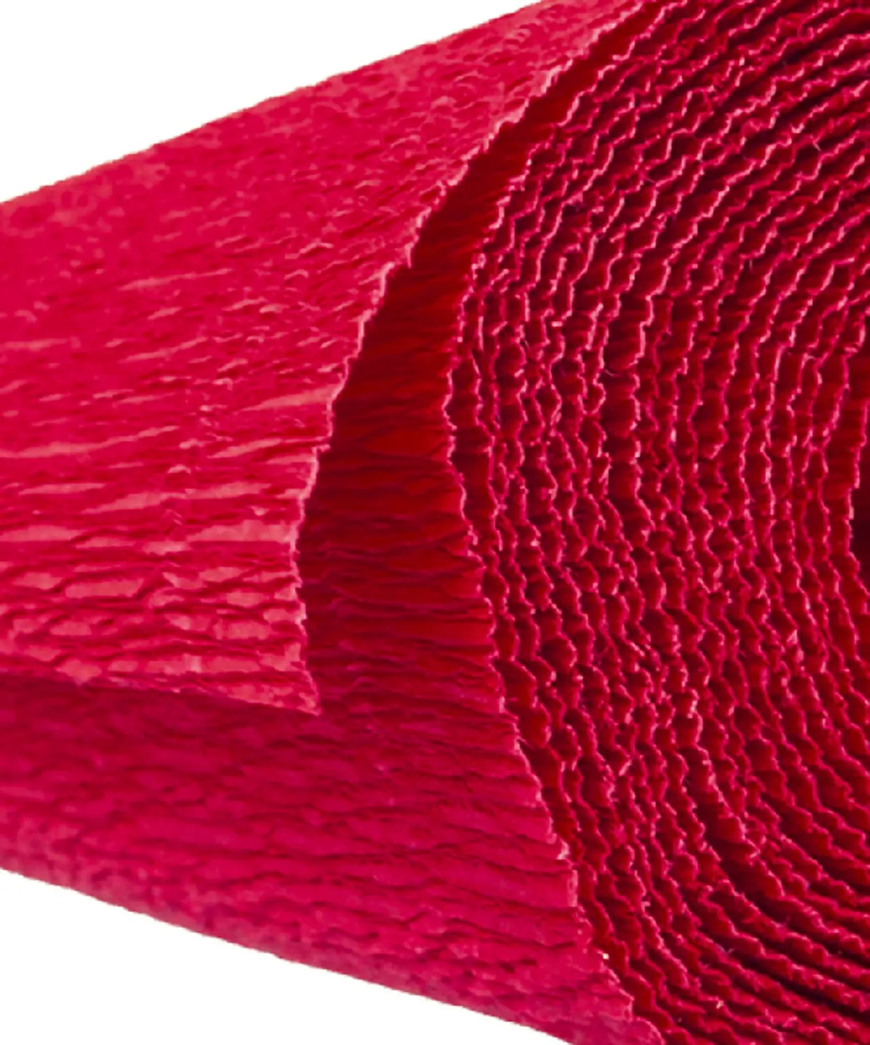 Carta Crespa Rosso Premium Pesante – Rotolo da 50 cm × 2,5 m, 180 g/m² - Carta e cartoncino