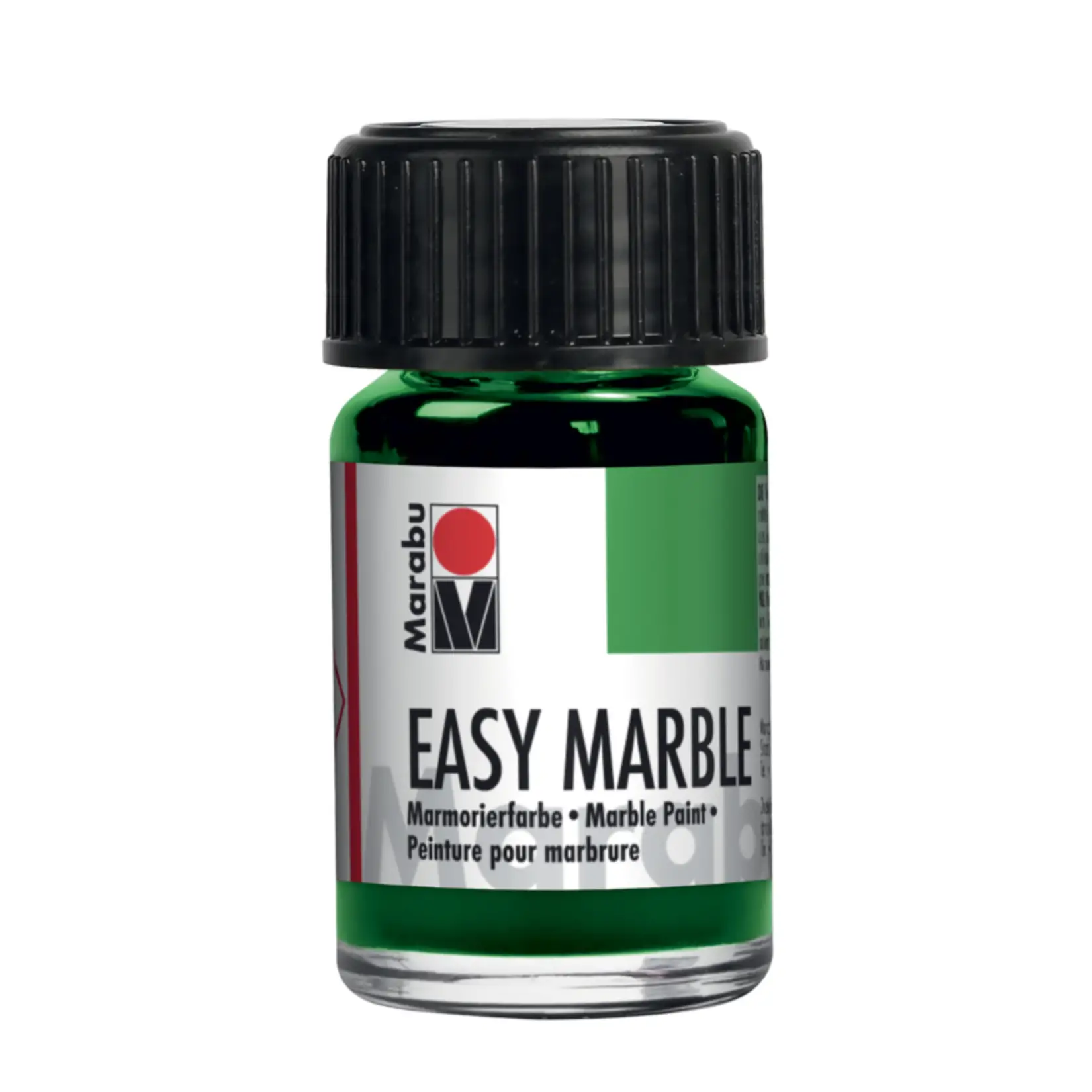 Marabu Colori Per Marmorizzazione Easy Marble15 ml. - Verde Brillante - Tempere