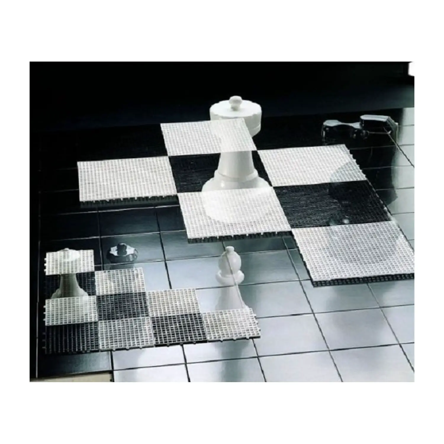 Scacchiera Grande – Gioco da Tavolo per Interno ed Esterno - Giochi di società