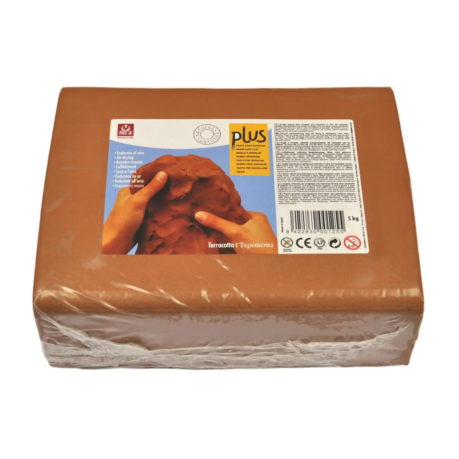Pasta per Modellare Plus Terracotta 5 kg. - Paste per modellare