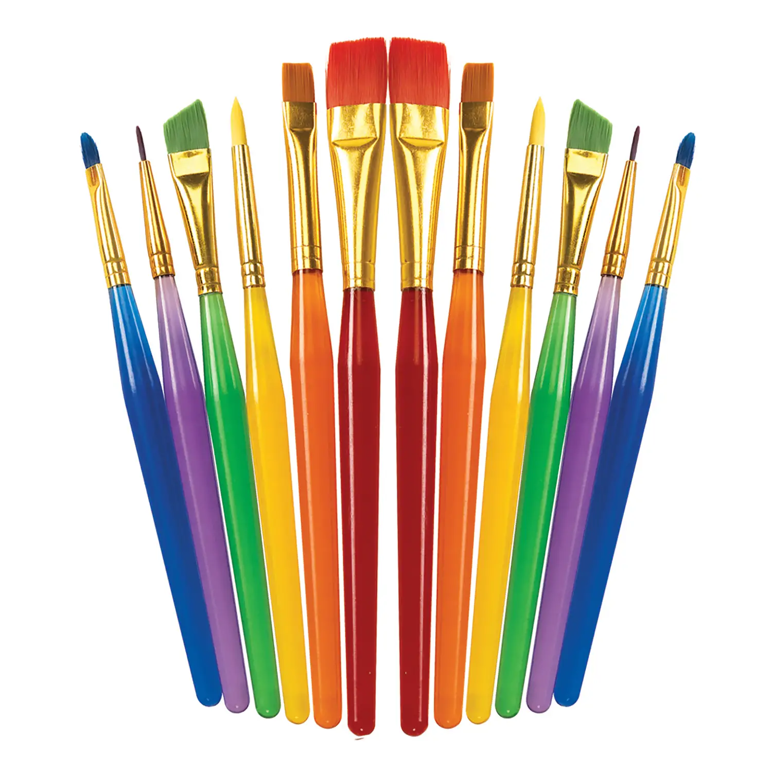 Set 12 Pennelli Ultra Fluid Giodicolor – Pittura Creativa e Didattica - Pennelli e accessori