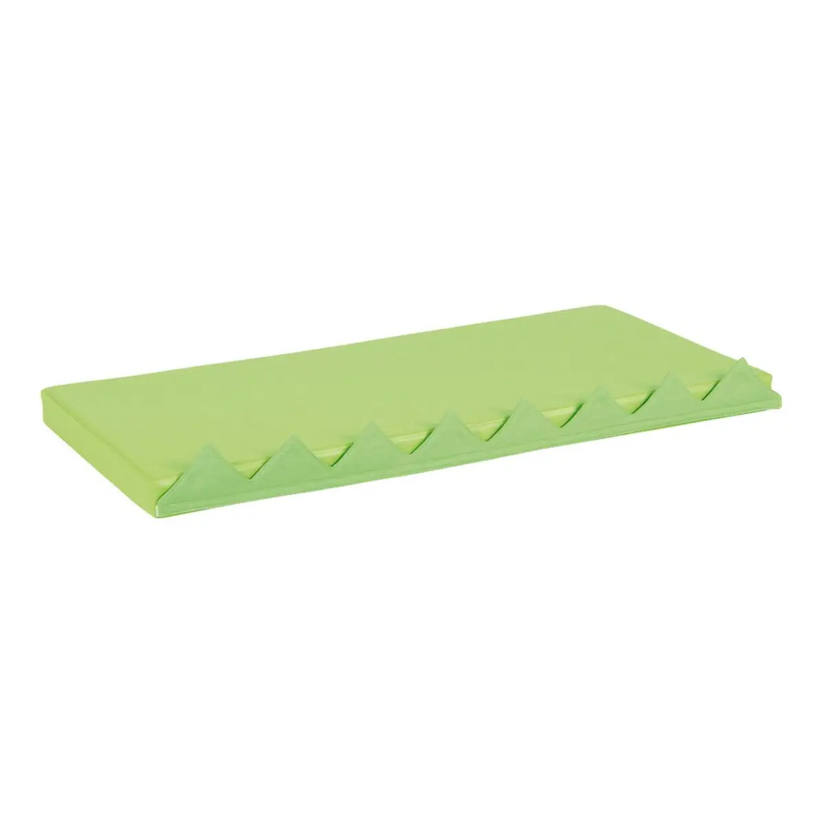 Materassino Verde con Bordo Smerlato Tipo Erbetta – Comfort e Sicurezza - Angoli gioco e relax