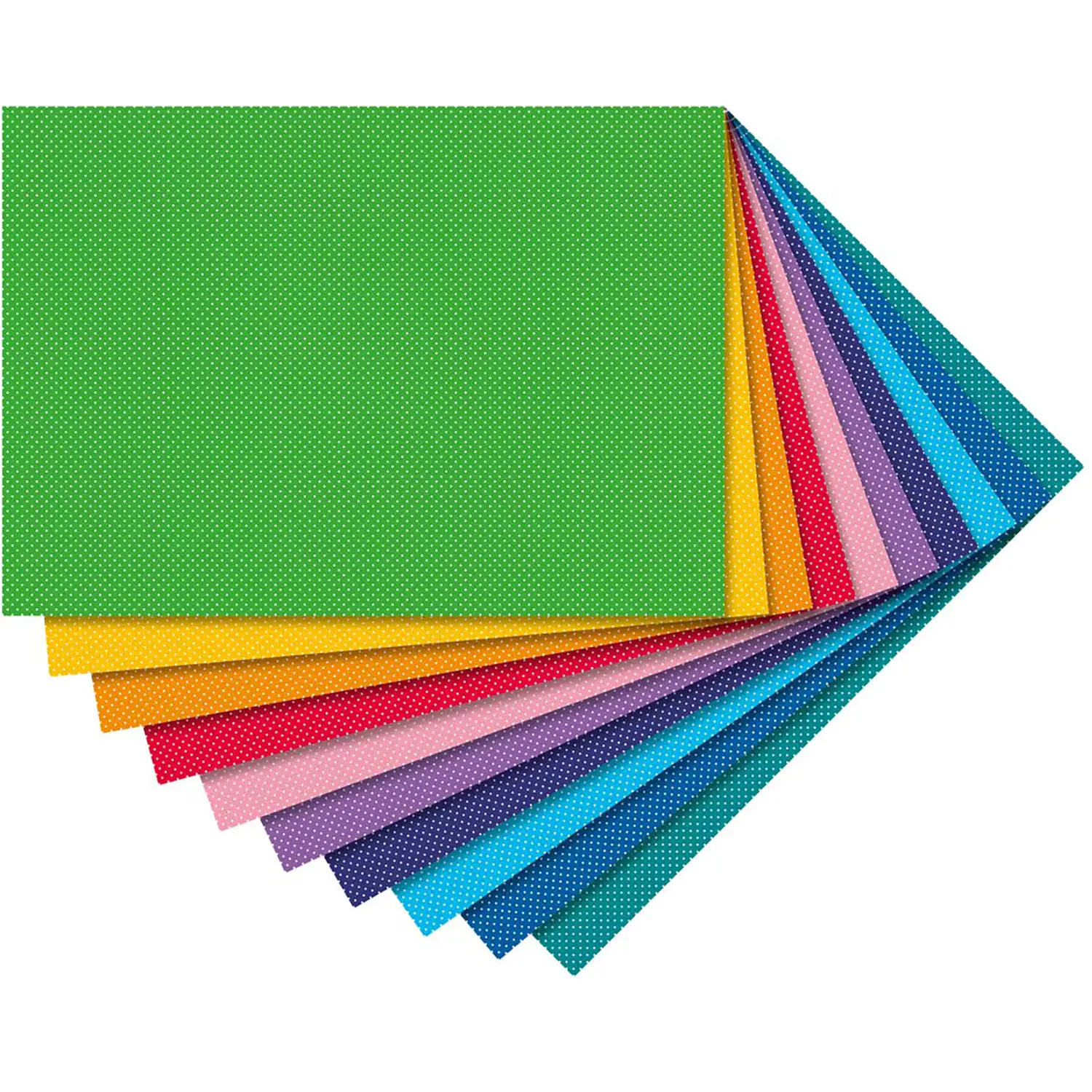 Cartoncino Decorativo Pois cm 50x70 300gr/Mq • 10Fogli - Carta e cartoncino