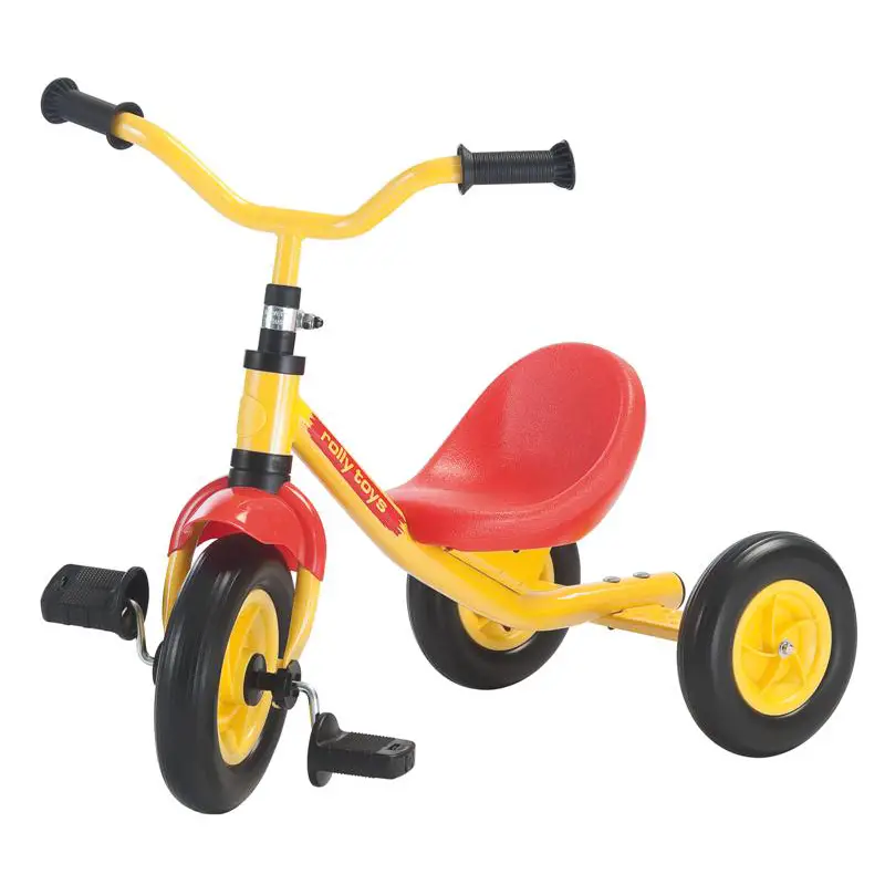 Triciclo Bingo Giallo con Ruote Silenziose - Tricicli e primi passi