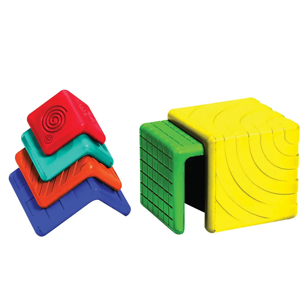 Cubo Tattile Componibile 6 Elementi - Primi giochi