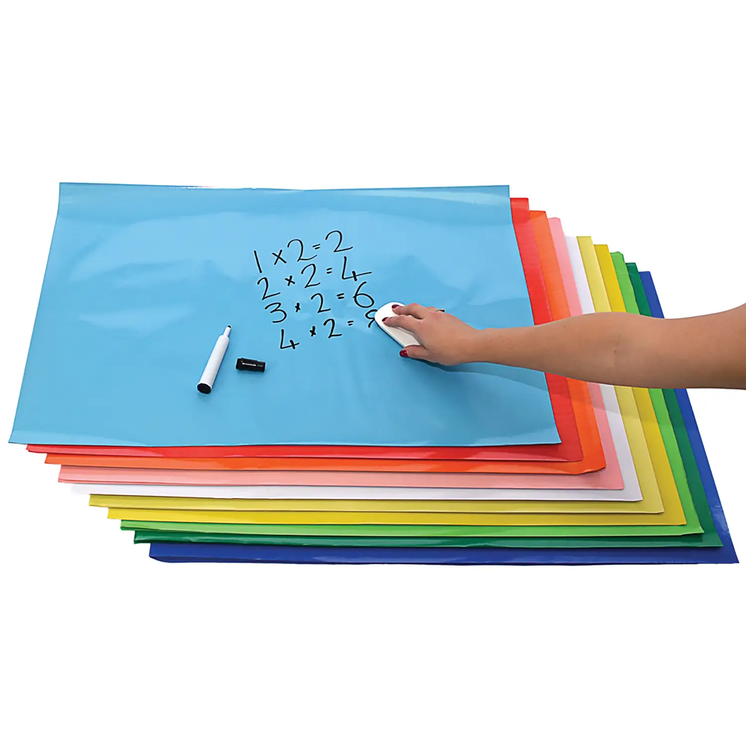 Carta Cancellabile Colorata - Risma 100 Fogli 76x51 cm - Carta e cartoncino