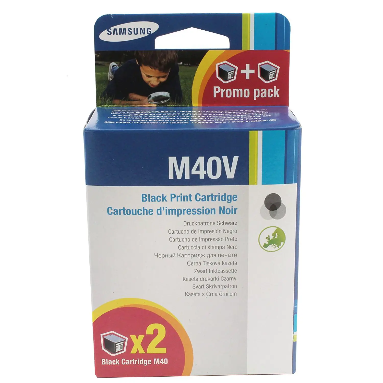 CARTUCCIA SAMSUNG NERO 2 INK-M40 SF 330 -S330K- - consumabili