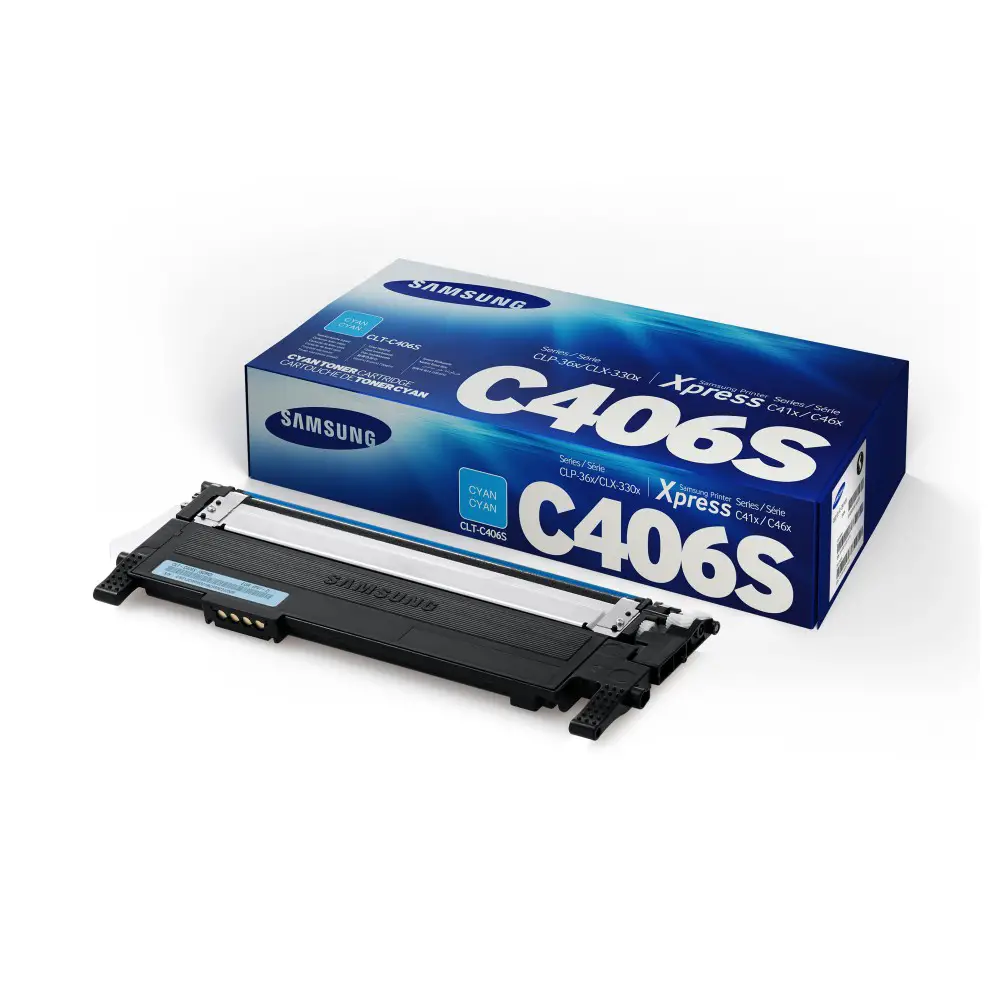 CLT-C406S/ELS CARTUCCIA TONER CIANO PER CLP-360/CLP-365 CLX-3300/CLX-3305 - consumabili