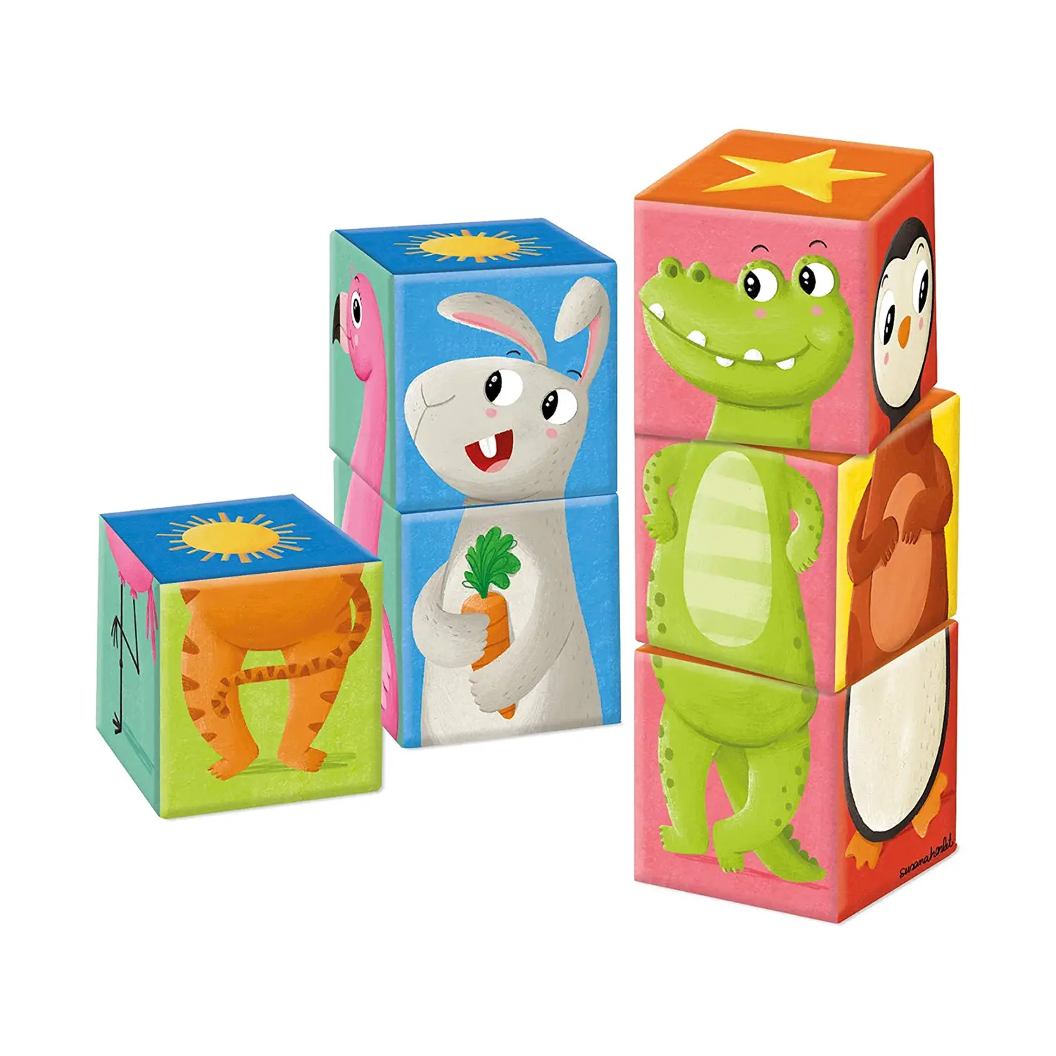 Creacubi – Componi gli Animali - Primi giochi