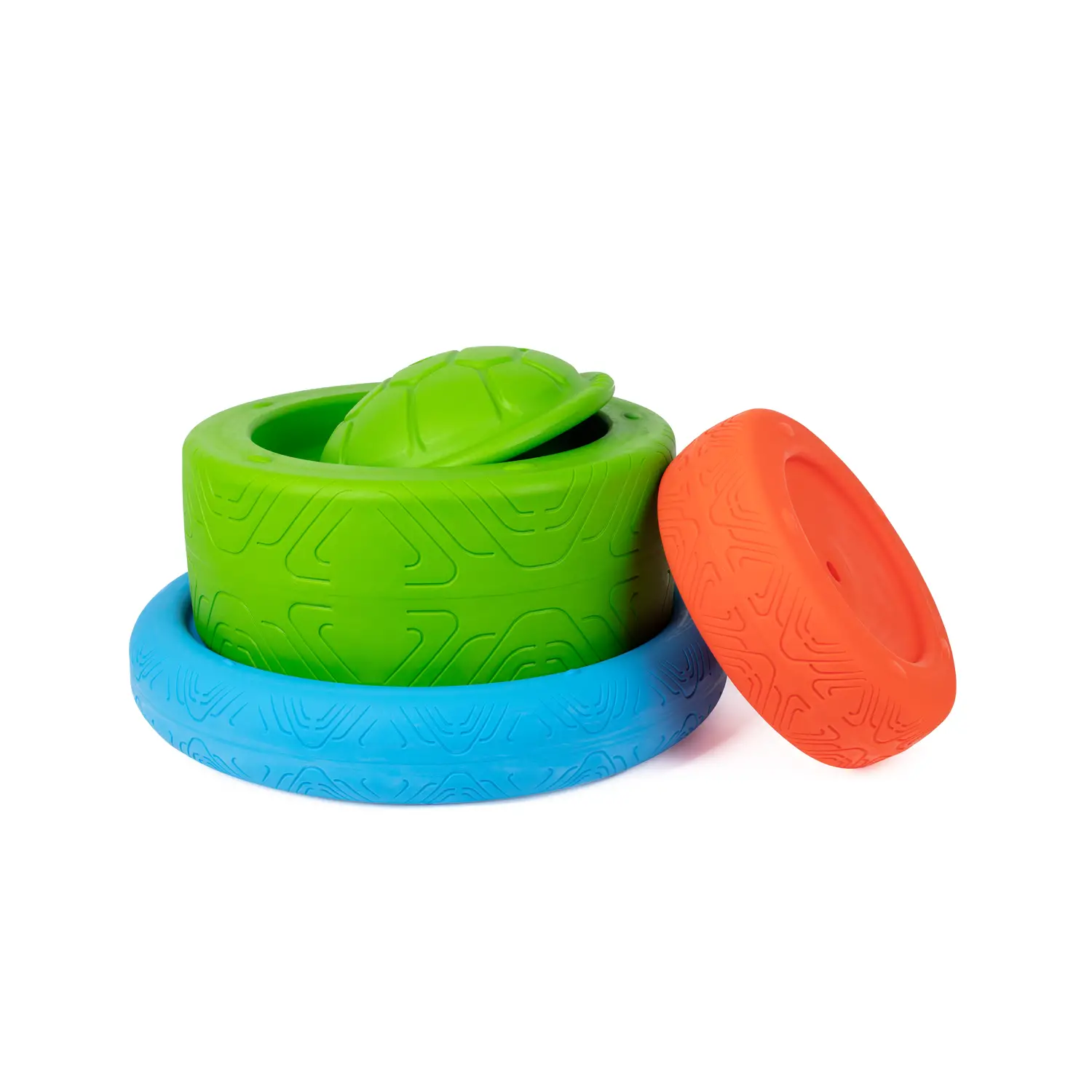 Ruote e Pedana di Equilibrio Turtle Gym, Set Psicomotricità per Bambini - Percorsi psicomotori