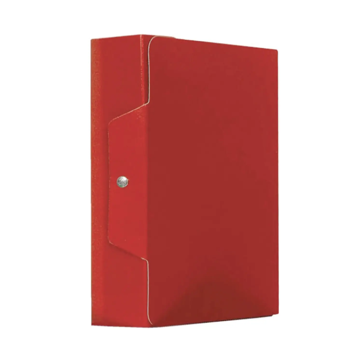 Cartella Portaprogetti Con Bottone Rossa Dorso 10 Cm - Cancelleria varia