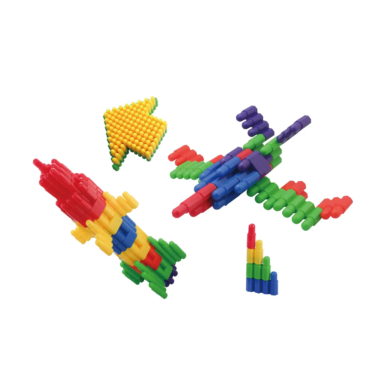 Costruzioni in Plastica Rocket Builder – 120 Pezzi per Piccoli Ingegneri Spaziali - Costruzioni in plastica