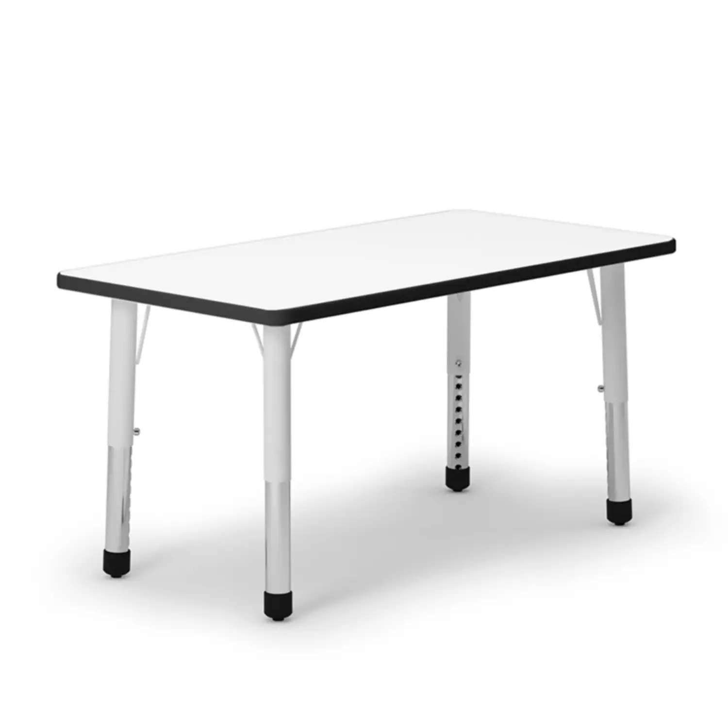 Tavolo Regolabile Rony Rettangolare 60x115 cm – Tavolo Scolastico per Aule 3.0 - Arredo scuola dell'obbligo