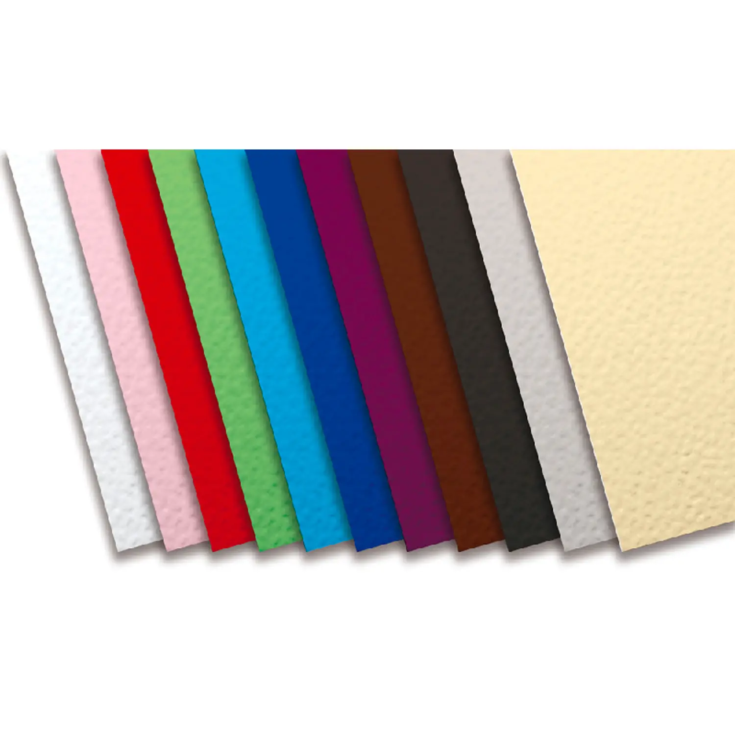 Cartoncino Colorato Premium Liscio-Ruvido cm. 70x100 Assortimento Integrativo 30 Fogli - Carta e cartoncino