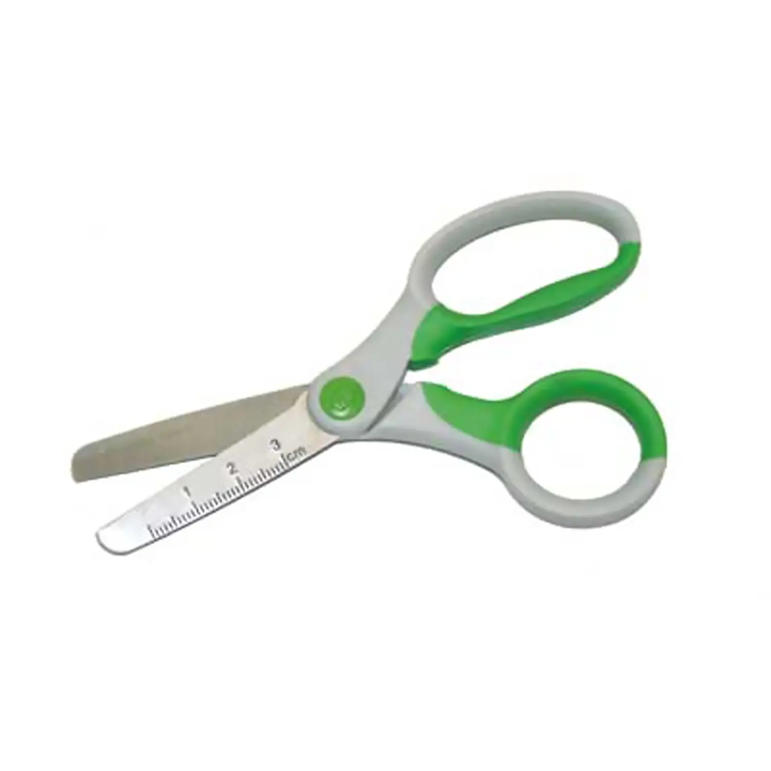 Forbici Scuola Centimetrata Soft Grip cm. 13 - Forbici Cutter Taglierine