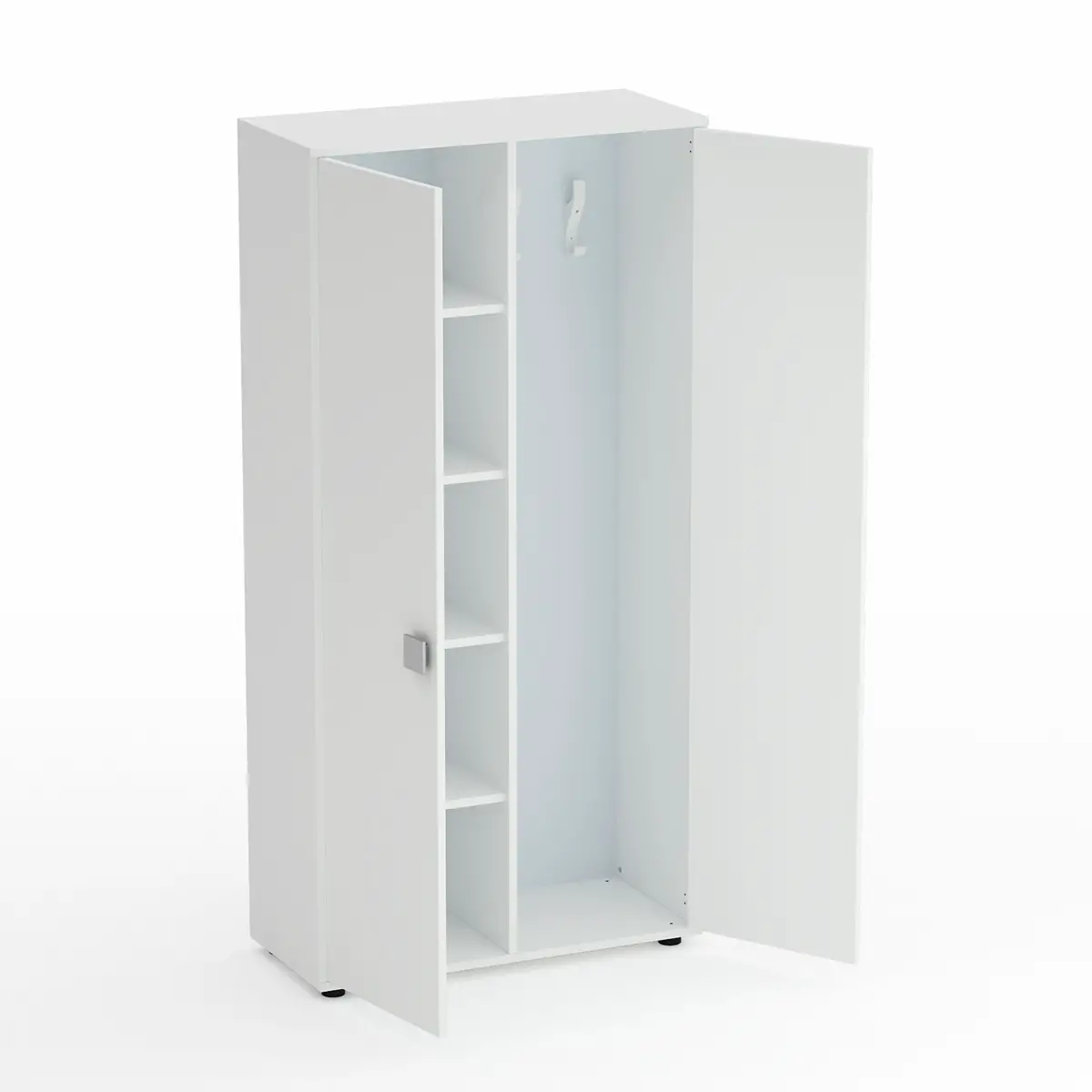 Mobile Spogliatoio Kubò Bianco, Ante Bianco - Conforme CAM - Arredo scuola dell'obbligo