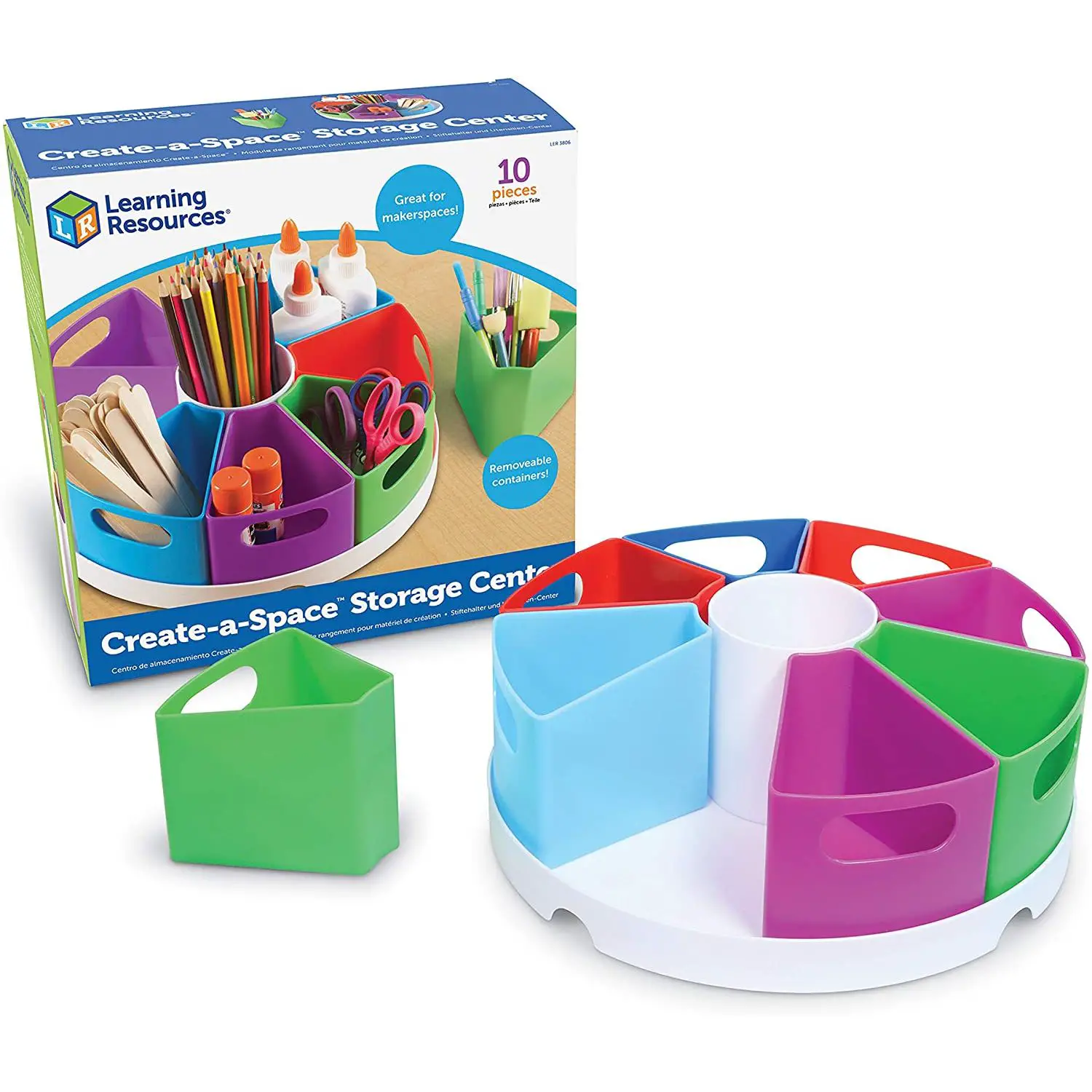 Vassoio Portatutto 9 Scomparti – Organizer Scrivania Modulare Portaoggetti - Accessori ufficio