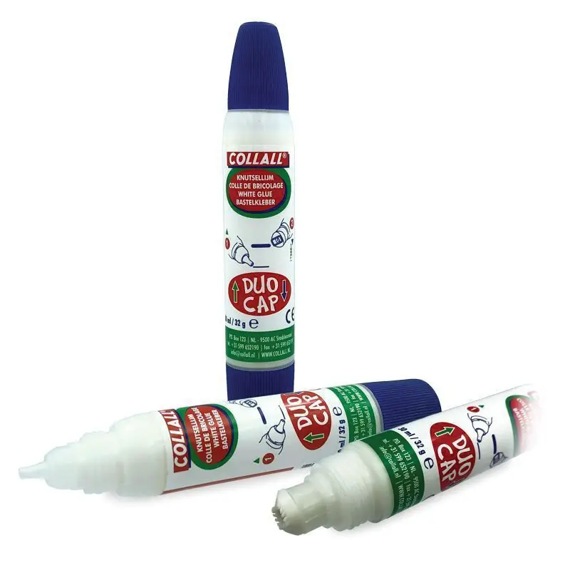 Colla Vinilica Bianca 30 ml con Doppio Erogatore - Nastri adesivi e colle