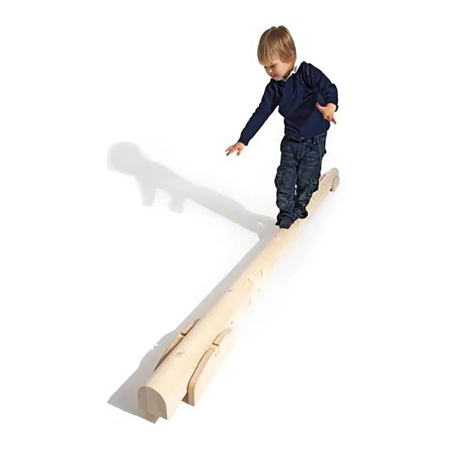 Asse di Equilibrio 3 Metri in Legno – Attrezzatura per Psicomotricità e Coordinazione - Equilibrio e coordinamento