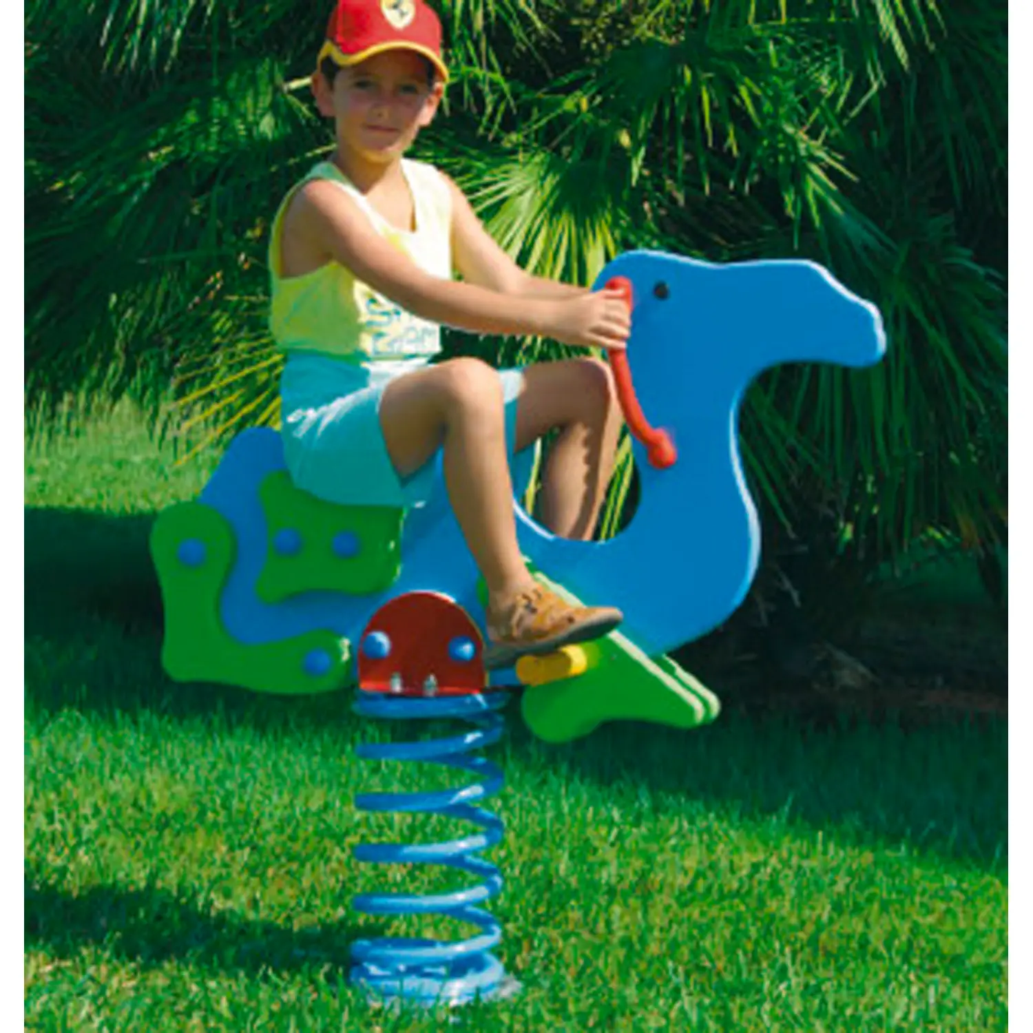Gioco a Molla da Esterno Cammello – Gioco per Bambini 3-8 Anni - Giochi a molla