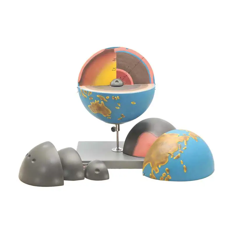 Modello Strati del Globo Terrestre – 7 Parti Divisibili per l’Esplorazione della Terra - Geografia e scienze naturali