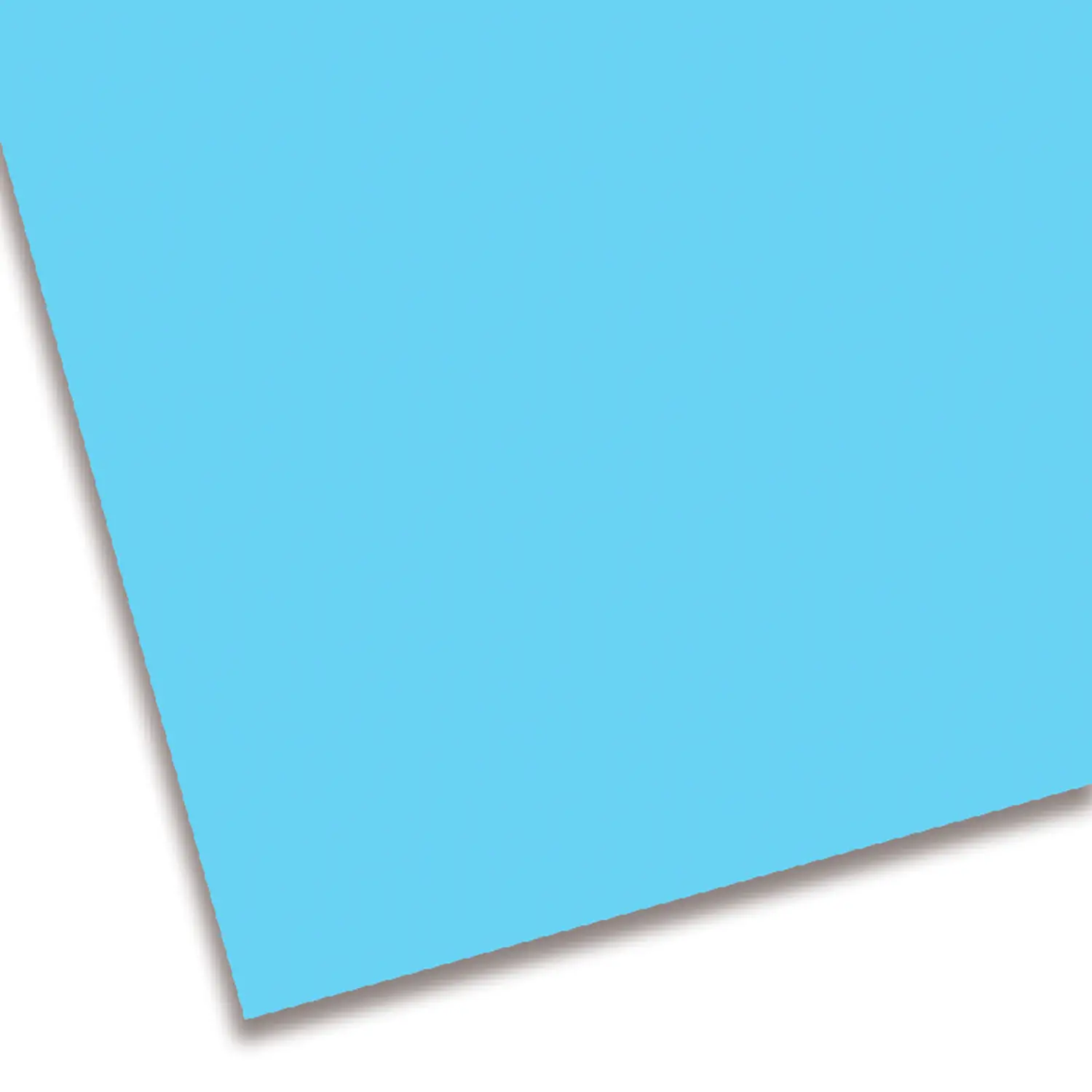 Cartoncino Colorato Premium Liscio 50x70 cm Celeste – 200 g/m² FSC - Carta e cartoncino