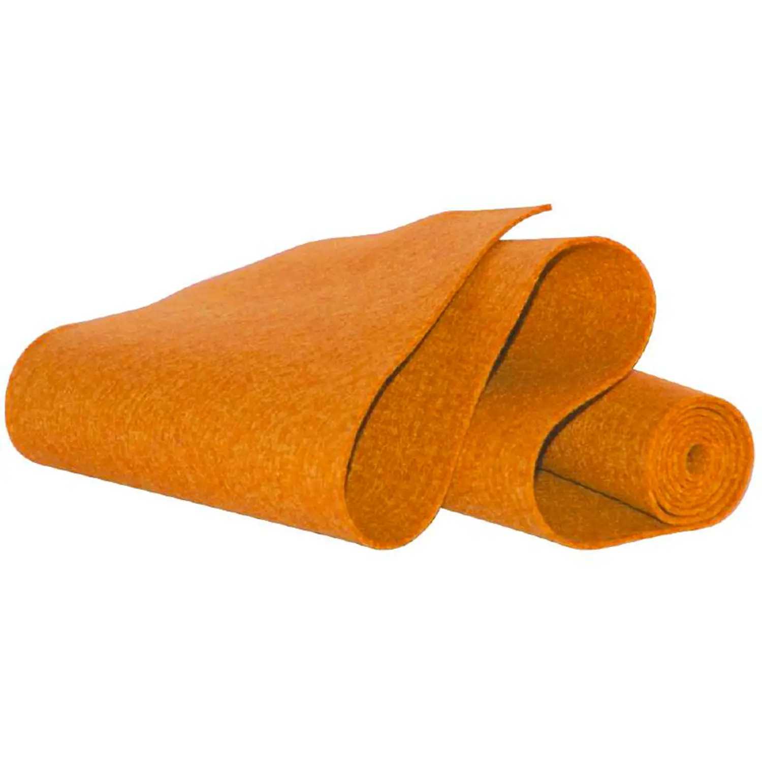 Panno Lenci in Rotolo 45 cm x 5 m - Arancio - Tessuti e stoffe