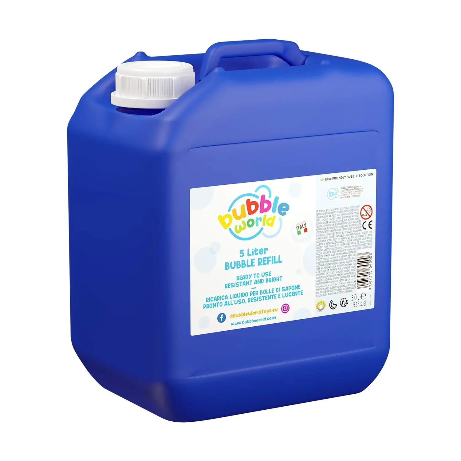 Liquido Speciale Bolle di Sapone 5lt - Giochi acqua e sabbia