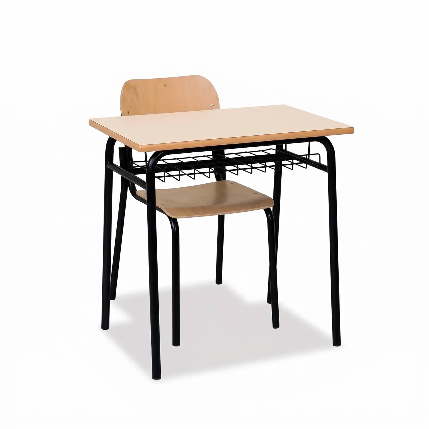 Banco Monoposto 600 H 76 cm - Sottopiano in Griglia – Secondaria di Secondo Grado - CAM - Arredo scuola dell'obbligo