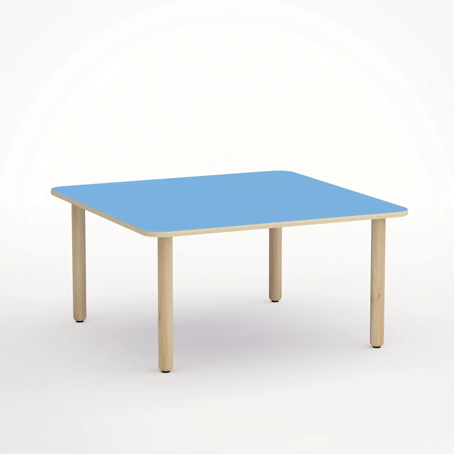 Tavolo Forma Quadrato H 52 cm – Misura 2 - Blu Orizzonte - Conforme CAM - Tavoli e piani di lavoro