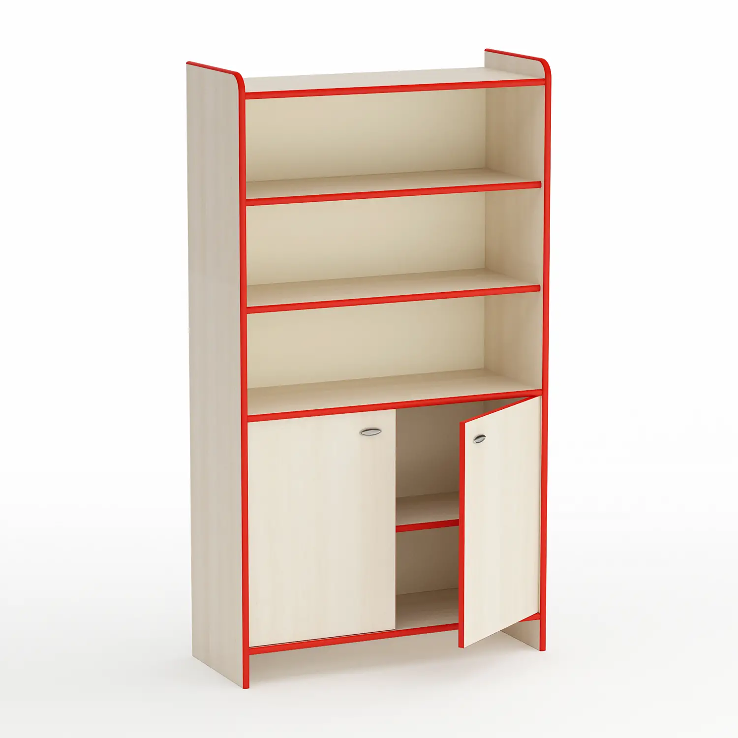 Mobile Scuola Modus a 2 Ante Basse Altezza 190 cm. - Conforme CAM - Arredo Nido e Infanzia