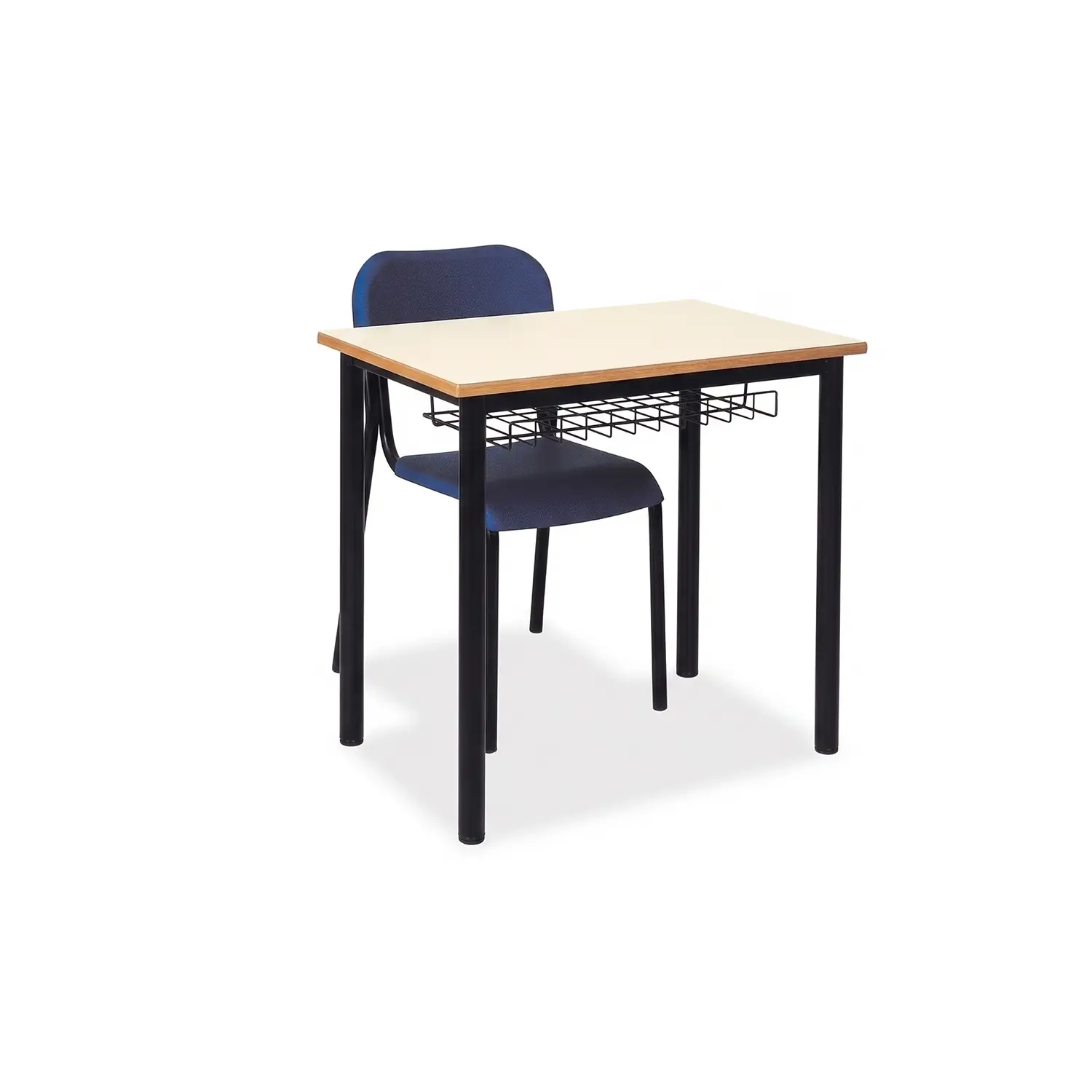 Banco Monoposto 600 H 76 cm - Sottopiano in Griglia – Secondaria di Secondo Grado - CAM - Arredo scuola dell'obbligo