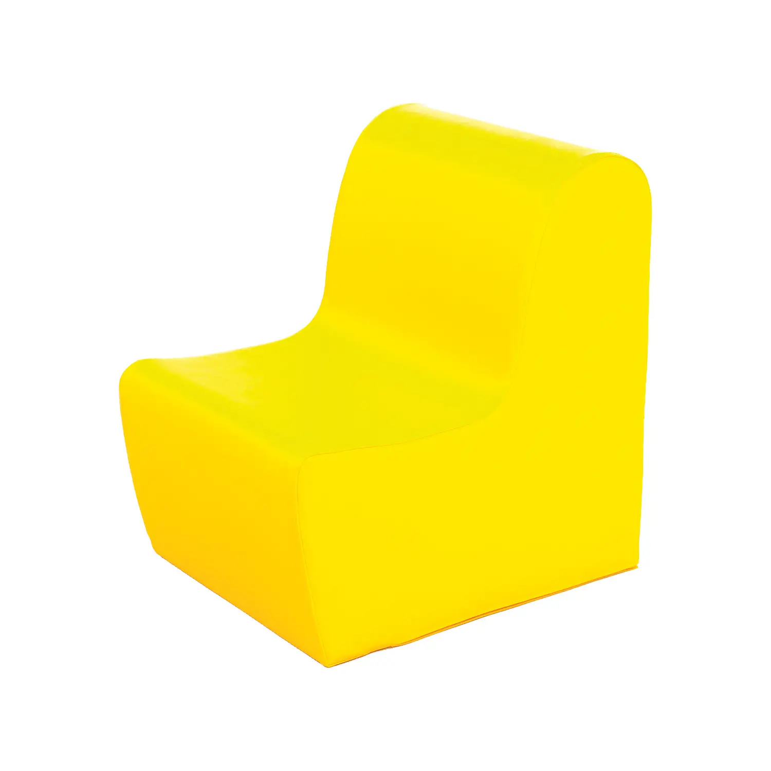 Poltroncina Morbida per Bambini Nido e Infanzia Giallo - Salottini e arredi morbidi