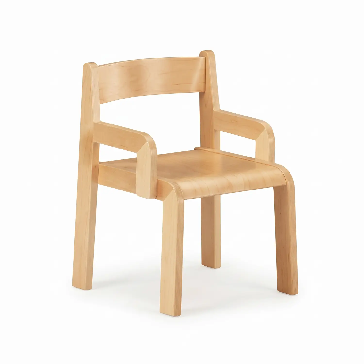 Sedia Bambini Nido e Infanzia Susy con Braccioli – Seduta 26 cm in Legno di Faggio - Sedie in legno