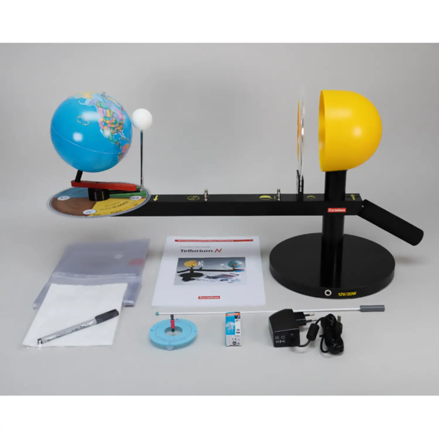Tellurio Professionale Didattico – Modello Scientifico Sole-Terra-Luna - Geografia e scienze naturali