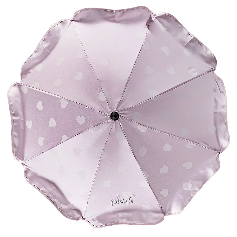 Ombrellino Universale con Ricamo Cuori Rosa - ombrellini