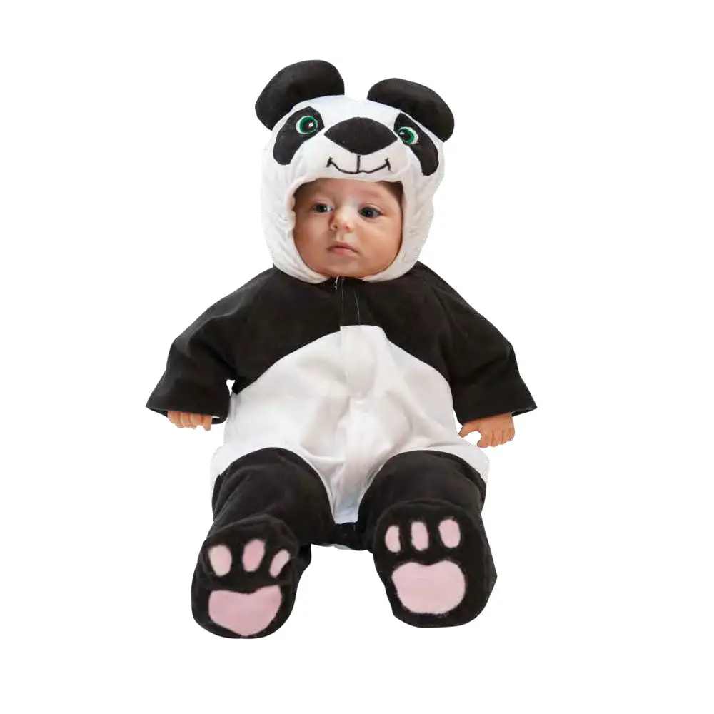 COSTUME PANDINO SUPERBABY 6/9 MESI - abiti bambino e bambina