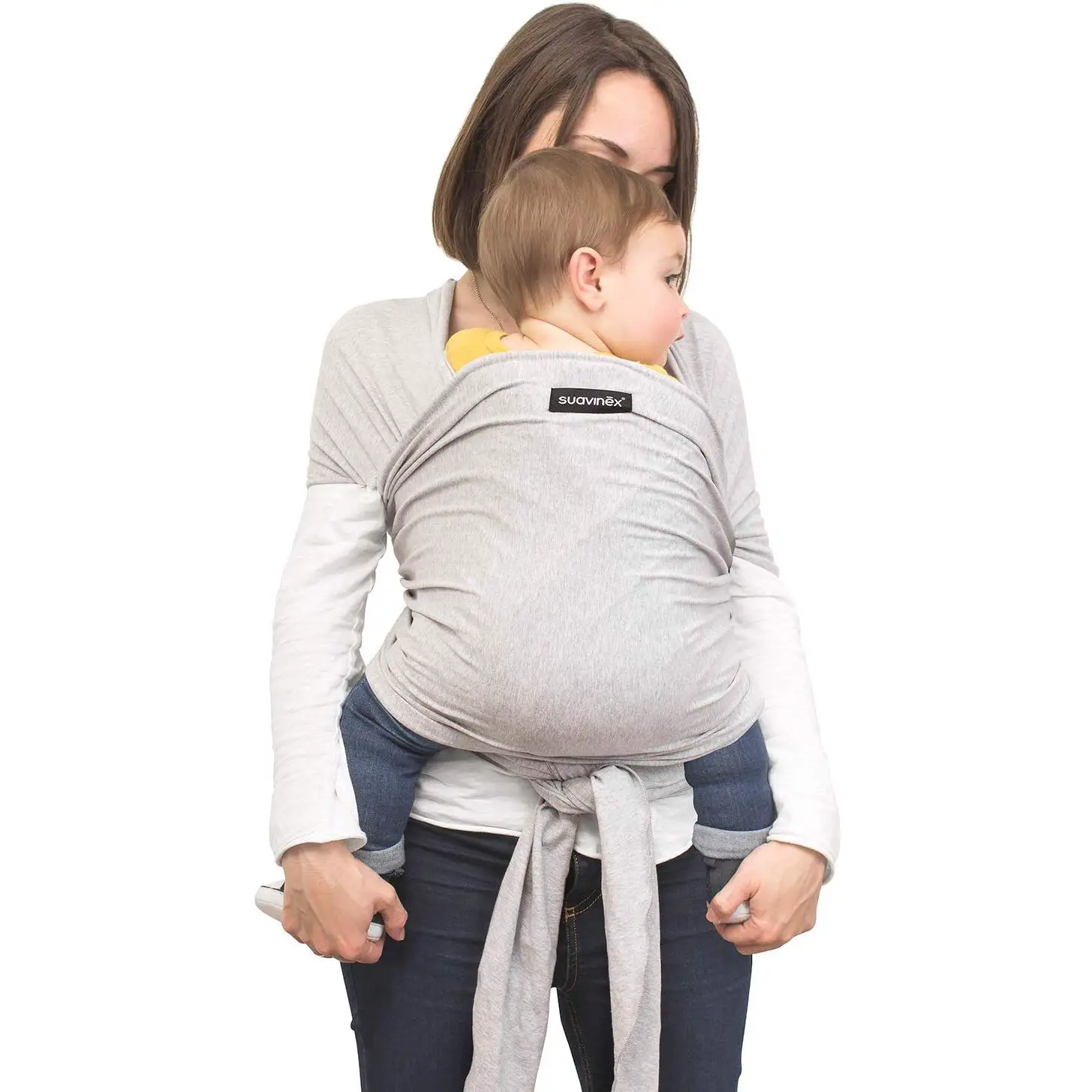 Fascia Portabebè Suavinex – Grigia - marsupi e zaini porta bimbo