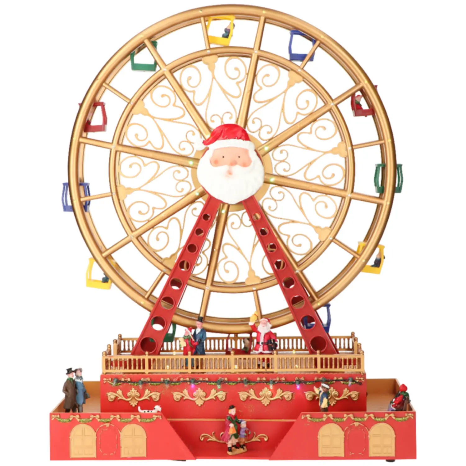 Grande Ruota Panoramica con Adattatore Incluso Led - scene e villaggi