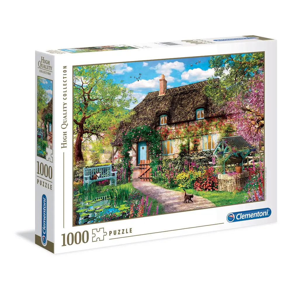 Puzzle Clementoni HQC The Old Cottage da 1000 Pezzi - puzzle adulti
