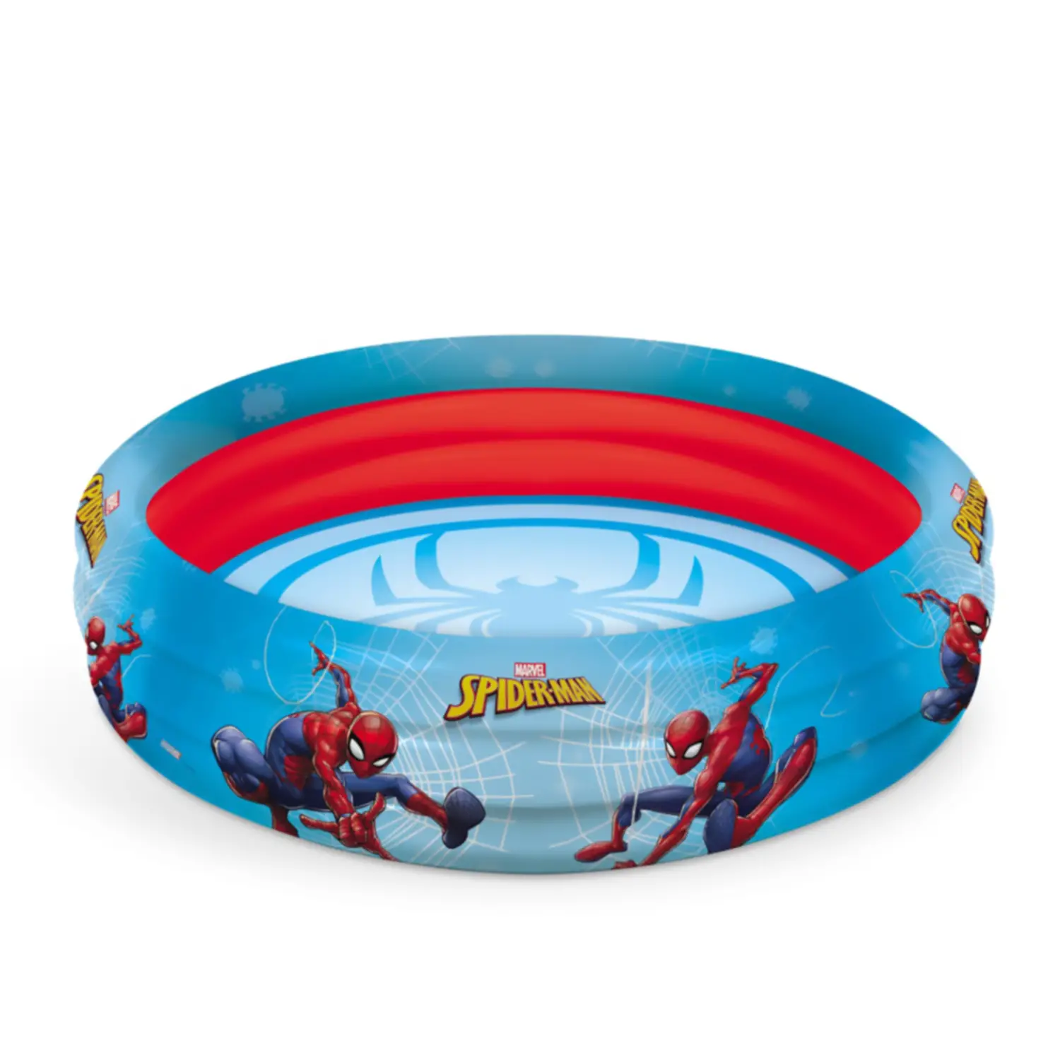 Piscina Gonfiabile 3 Anelli Spiderman - Divertimento Estivo per Bambini - estivo mare
