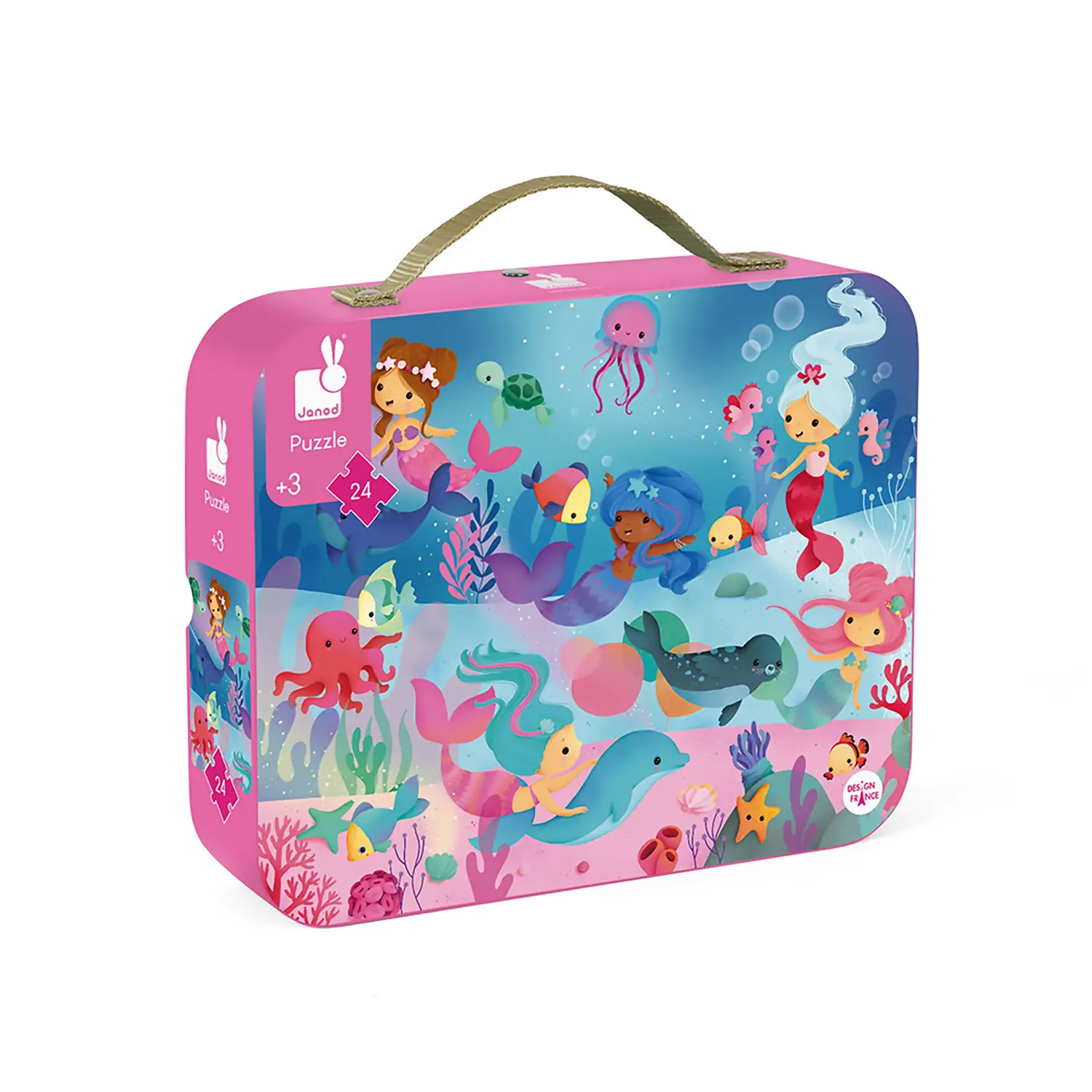 Puzzle Sirene | Gioco Educativo per Bambini - Puzzle in cartone