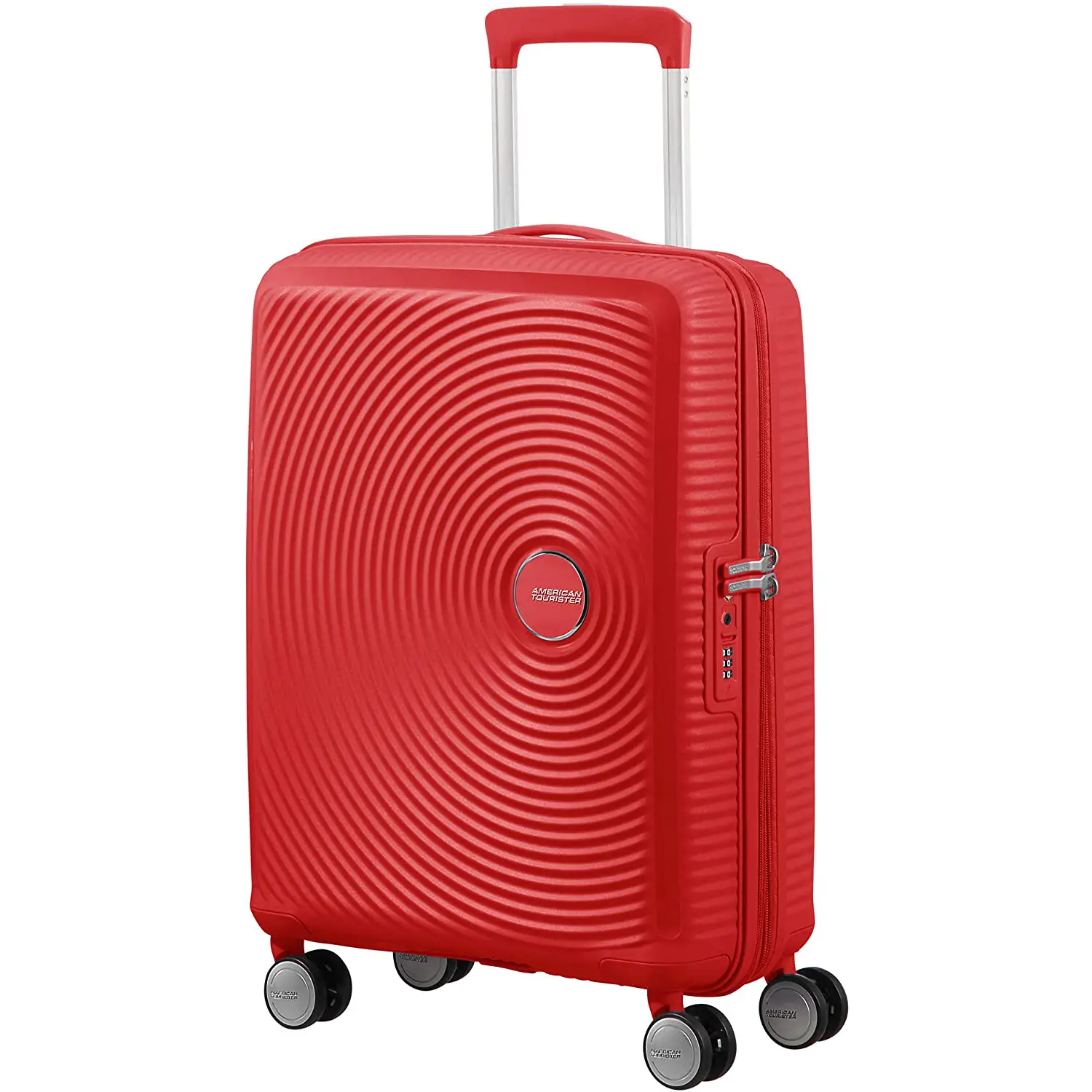 Trolley Soundbox Spinner 55/20 Tsa Exp 4 Ruote Coral Red - valige e borse da viaggio