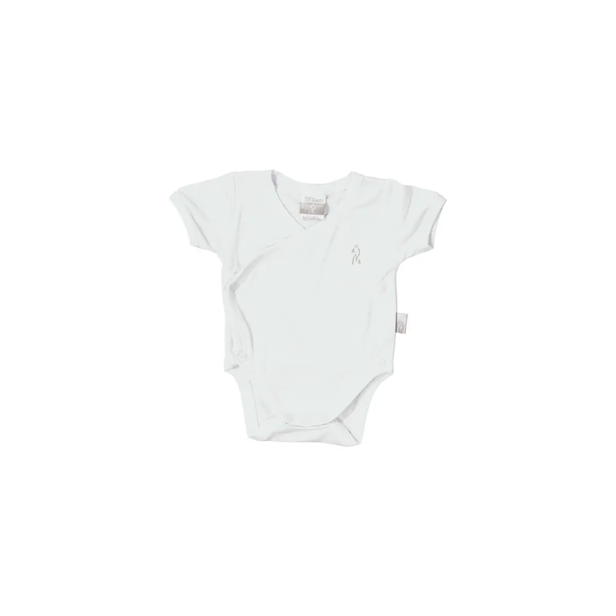 Body Mezza Manica Bamboo 18-24 Mesi Bianco - intimo neonato