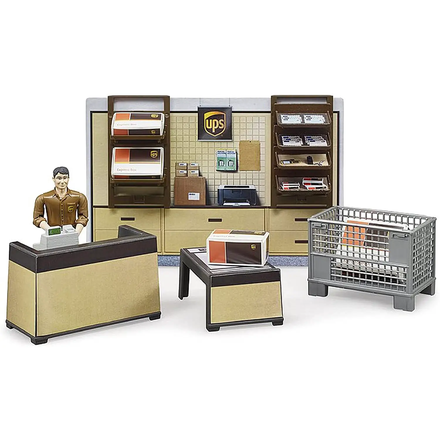 Bruder Centro Spedizioni UPS - play set