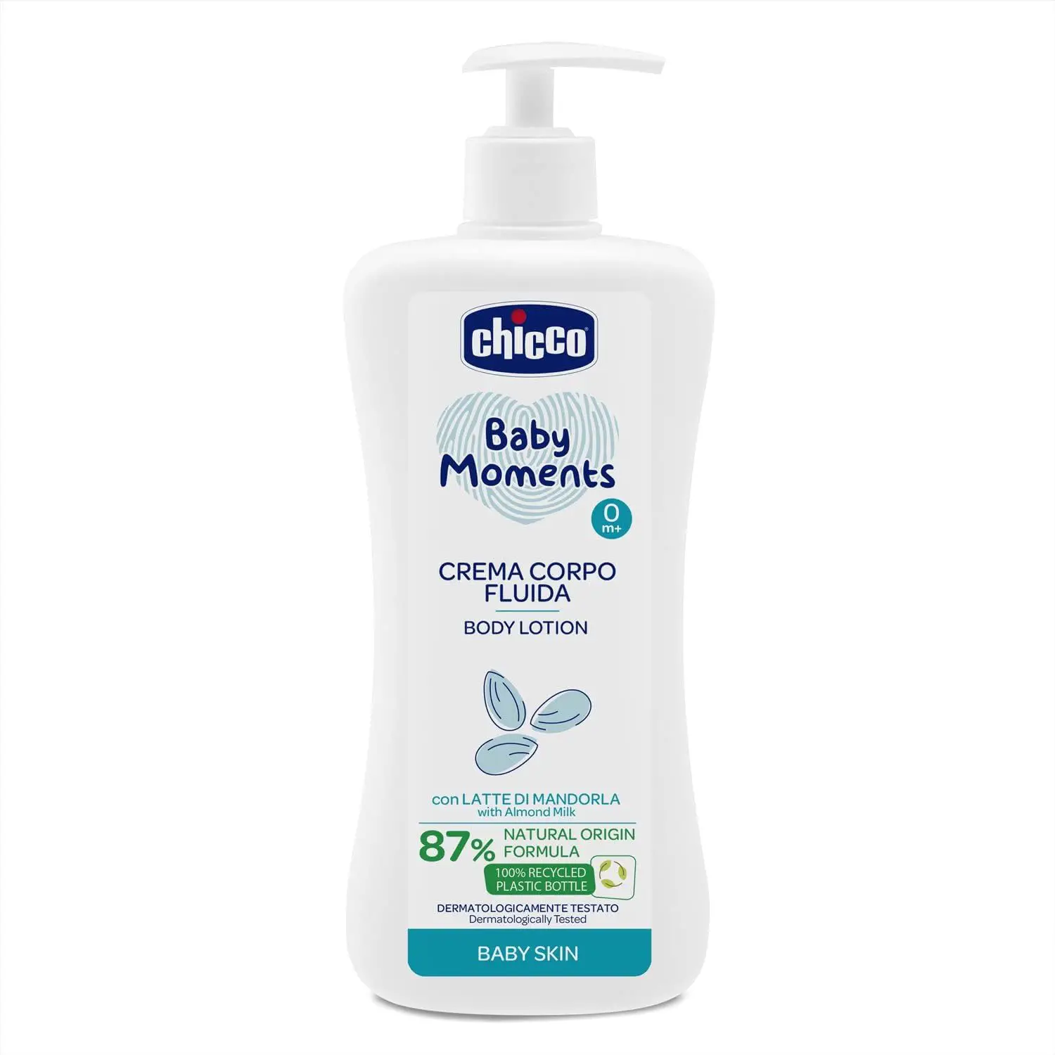 Chicco Dermo Baby Moments Crema Corpo 500 ml per Neonati e Bambini - cosmesi e igiene