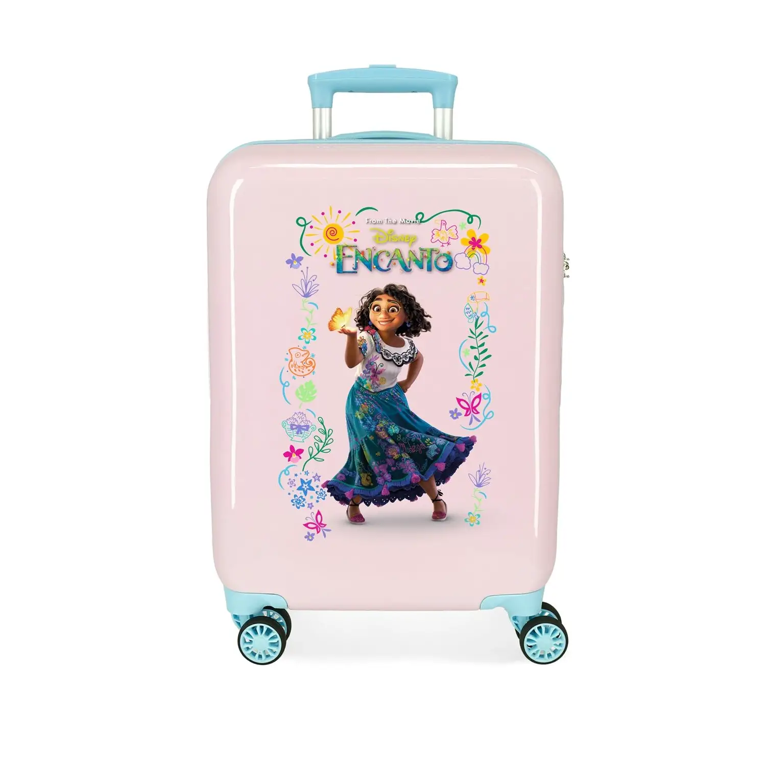 Encanto Mirabel Trolley Abs 55cm. 4 Ruote Rosa - valige e borse da viaggio